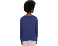 Свитер Eileen Fisher Peruvian Organic Cotton Cord Bateau Neck