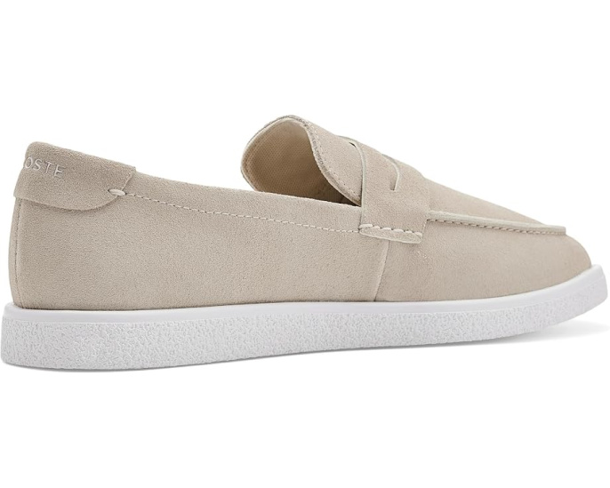Кроссовки Lacoste Cochet из качественной кожи с круглым носком