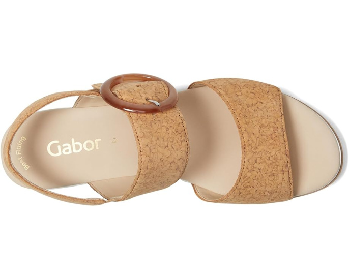 Сандалии Gabor 64.645 из двухцветной кожи с системой Hovercraft