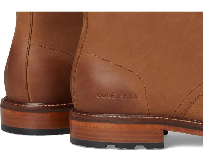 Ботинки Cole Haan Berkshire Lug Chukka с водонепроницаемым верхом из замши