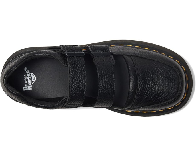 Туфли Buzz Mary Jane от Dr. Martens из мягкой кожи с платформой
