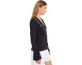 Блузка Lettuce Trim V-Neck Long Sleeve Button-Down от CeCe с V-образным вырезом