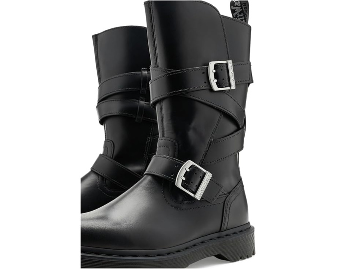 Ботильоны Dr. Martens Anistone Strap до икры с пряжками