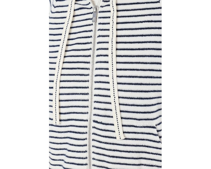 Tommy Bahama Худи Suncoast Loop Terry Striped на молнии с капюшоном