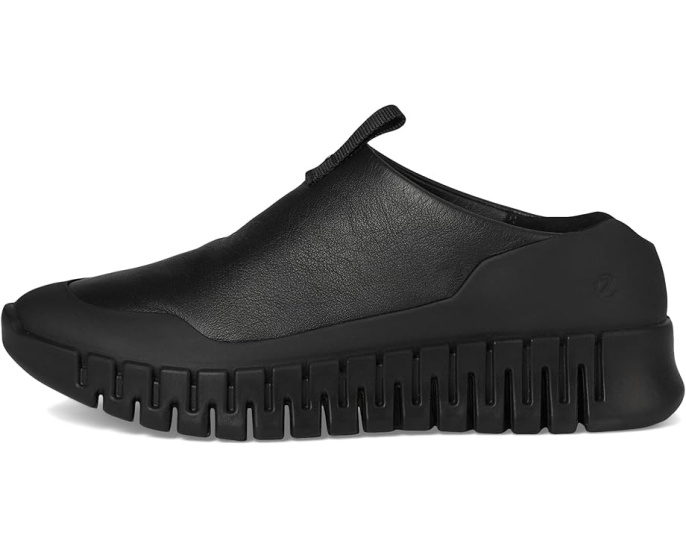 Кроссовки ECCO Gruuv Slip-On из мягкой кожи с эластичными шнурками