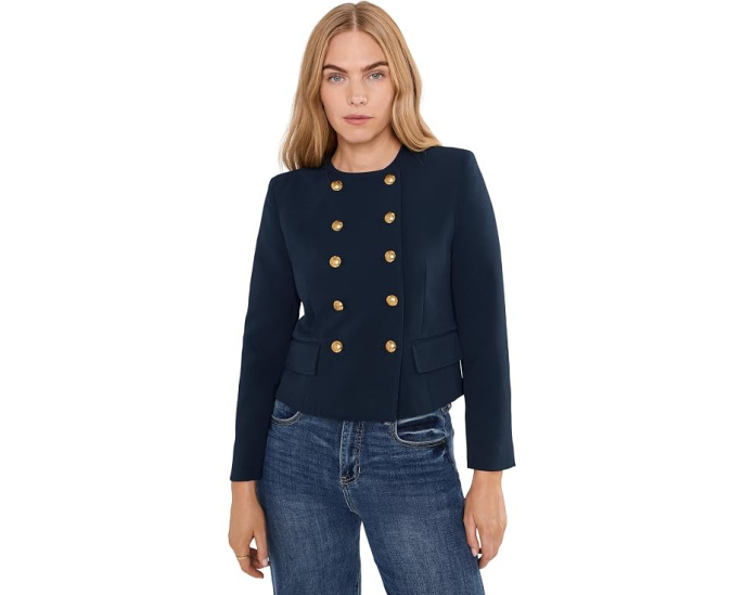 Lauren Ralph Lauren жакет Sable Crepe двубортный