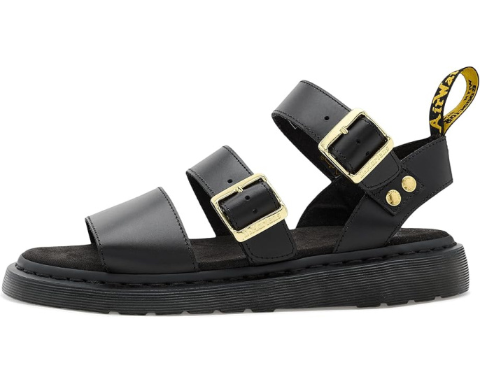 Сандалии Dr. Martens Gryphon из кожи с двойной пряжкой
