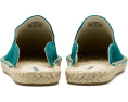 Эспадрильи мюли Suede Smoking из замши с джутовой подошвой Soludos