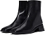 Кожаные ботильоны Blanca Vagabond Shoemakers на молнии с квадратным мысом