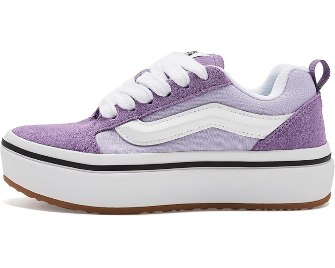 Кроссовки Vans Knu Skool Stacklite для детей большие с ретро дизайном