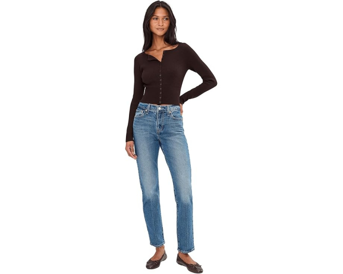 Джинсы Levi's® Premium Wedgie Slim с эффектом подтяжки и скинни кроем