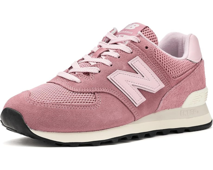 Кроссовки New Balance Classics WL574V2 с верхом из замши и сетки