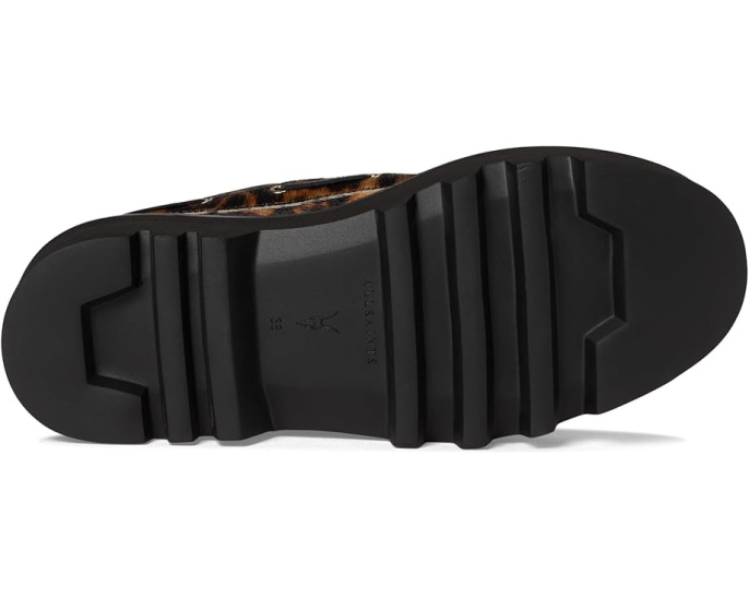 AllSaints Aastha лоферы на платформе с меховым верхом