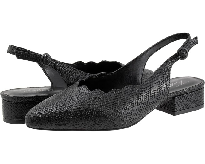 Туфли на каблуке Trotters Joselyn с мысиком и ремешком на щиколотке
