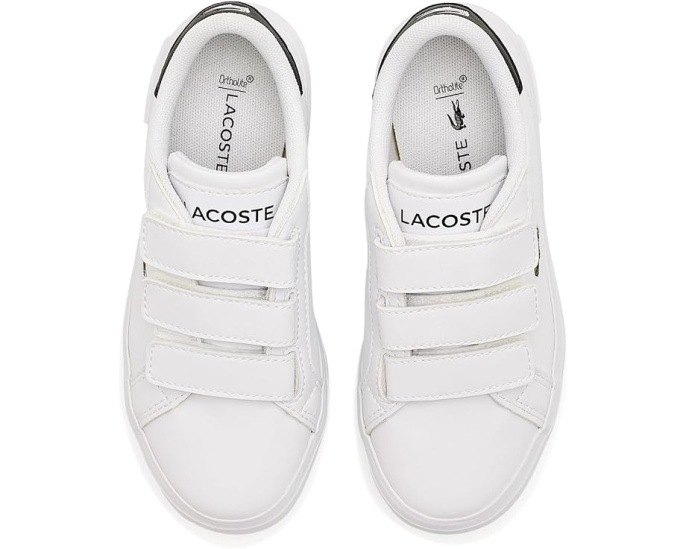 Кроссовки Lacoste Powercourt для детей с кожаным верхом