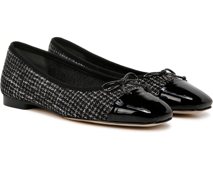 Лоферы Marley с бантом и мысом из кожи от Sam Edelman