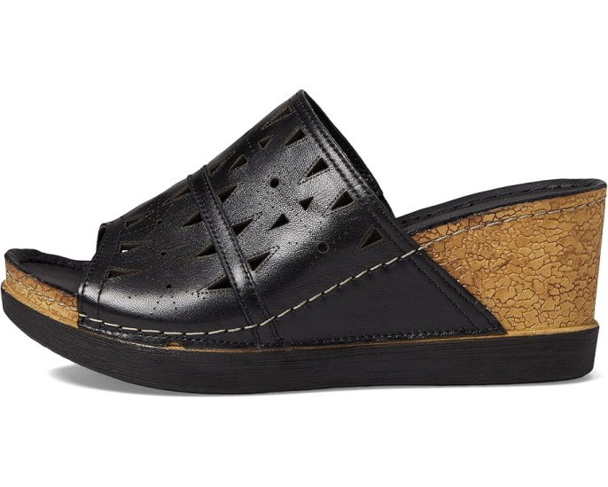 Туфли Spring Step Fusawedge на клине с геометрической перфорацией