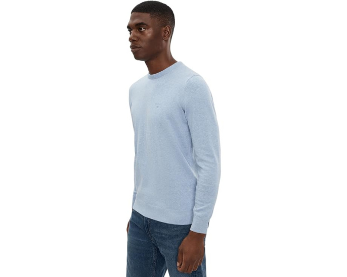 Свитер Barbour Pima Cotton с круглой горловиной из хлопка пима