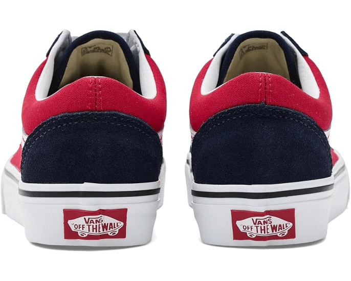 Кроссовки Vans Old Skool для детей с контрастной полосой