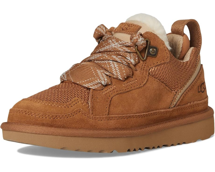 Кроссовки UGG Lowmel для детей с замшевым верхом и сеткой