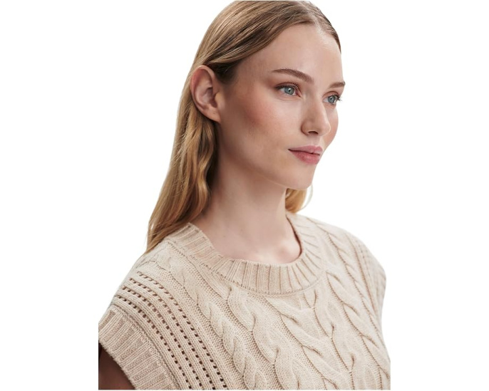 Вязаный топ Pixie Relaxed Cable Tank от Varley