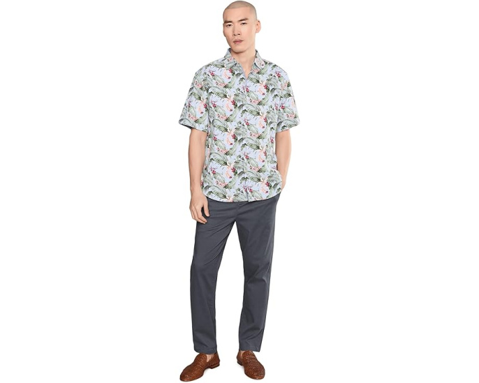 Рубашка Tommy Bahama Nova Wave Blue Sky Vines с принтом