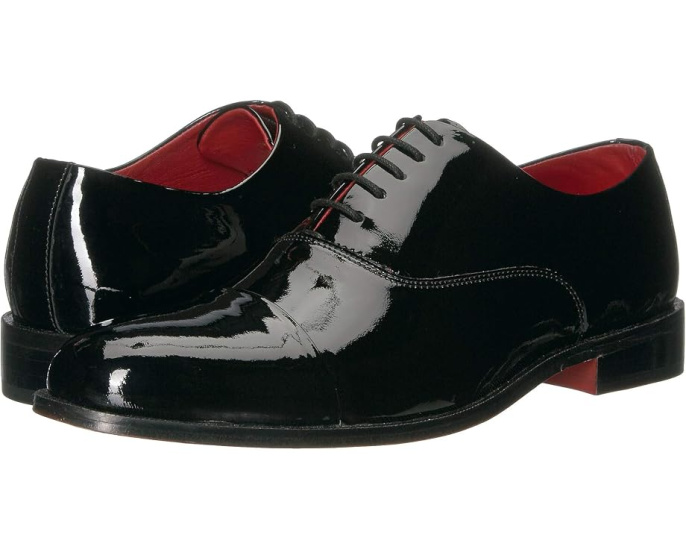 Туфли Carlos by Carlos Santana Tux Cap-Toe классические черные
