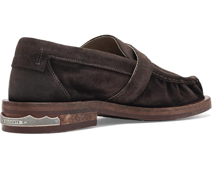 AllSaints лоферы Blossom Suede с пряжкой из замши