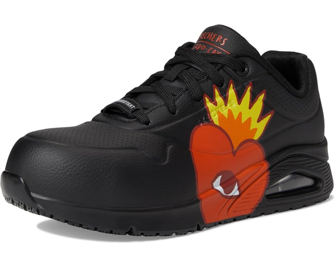 Кроссовки Skechers Work Ricardo Cavolo Uno SR с композитным носком