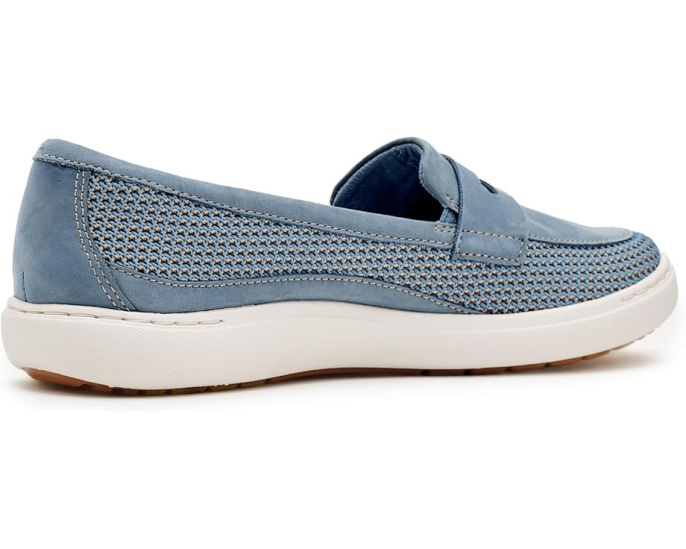 Лоферы Clarks Nalle Glide из нубука с поддержкой стельки Contour Cushion