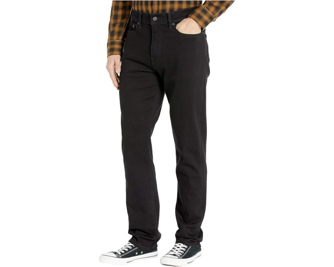 Джинсы Lucky Brand 410 Athletic Fit с черной отделкой