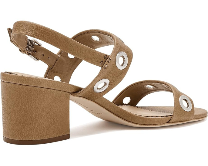 Босоножки Gemma Grommets на устойчивом каблуке с люверсами