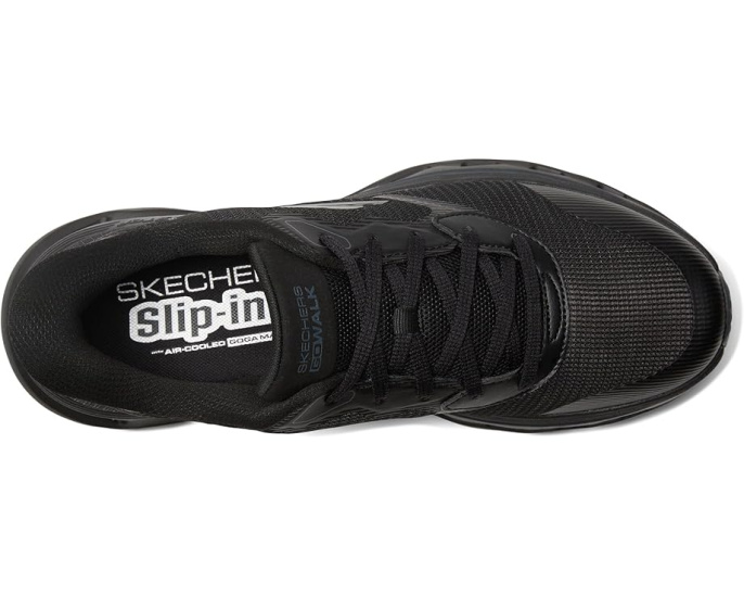 Обувь SKECHERS Go Walk Glide-Step 2.0 с сетчатым верхом и гелевой подушкой в пятке