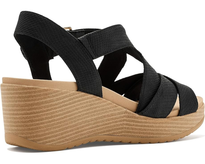 Сандалии Dr. Scholl's Cali Beach на платформе с анатомической стелькой и перекрещивающимися ремешками