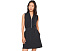 Varley платье Polyanna 1/2 Zip Dress с половинной молнией черное