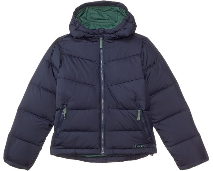 L.L.Bean утепленная куртка Popham Puffer для детей из переработанного полиэстера
