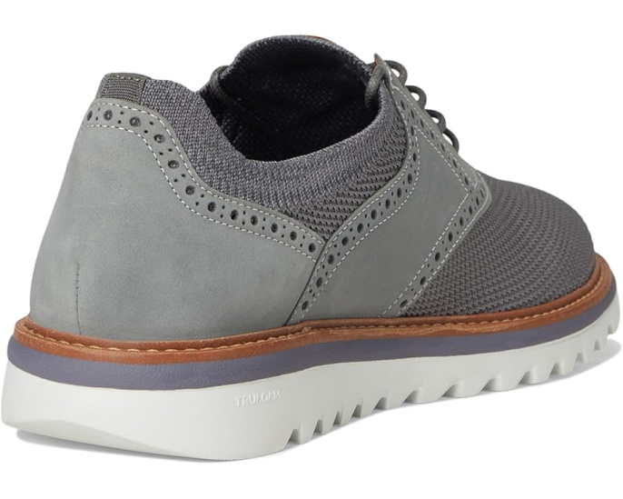 Johnston & Murphy Braydon Knit Saddle с трикотажным верхом и подошвой TRUFOAM