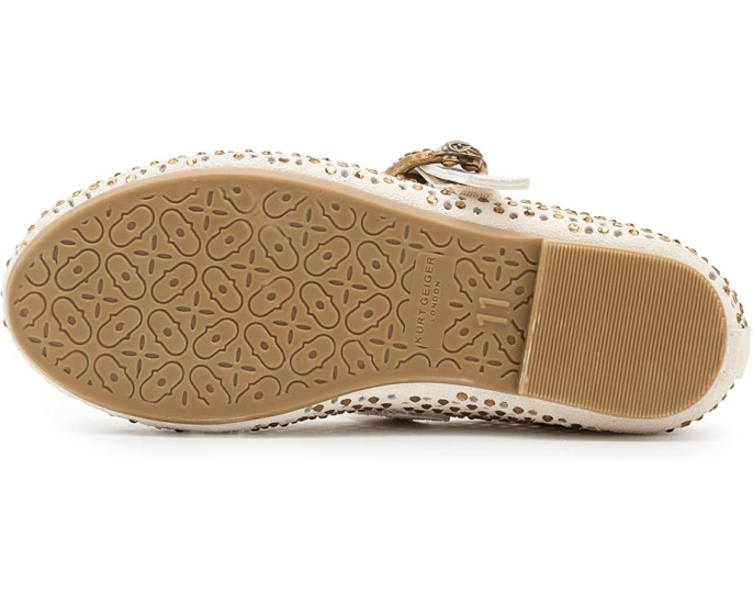 Балетки Kurt Geiger London Kids Mini Mayfair для детей с пряжкой