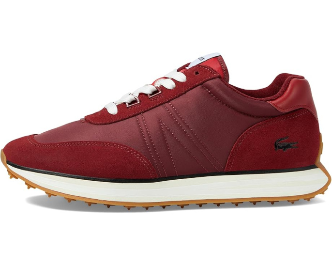 Кроссовки Lacoste L-Spin из нейлона и замши с круглым носком