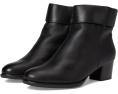 Ботильоны Spring Step Talpa из кожи со сложенным верхом и квадратным каблуком