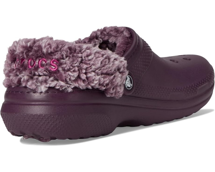 Crocs Classic Fleece Lined Clogs с отделкой из искусственного меха
