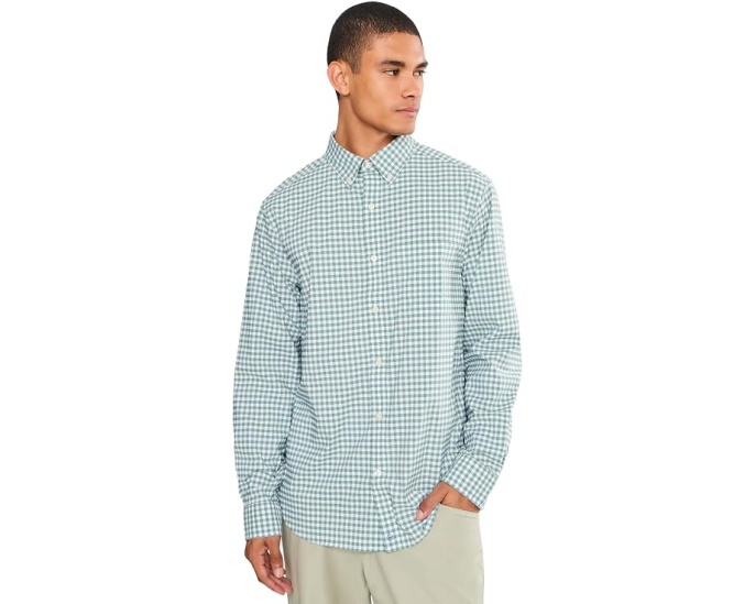 Рубашка Skysail Gingham из хлопка с охлаждением от Vineyard Vines