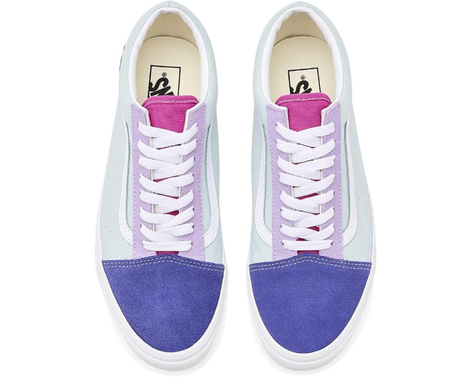 Кроссовки Vans Old Skool из замши и канваса