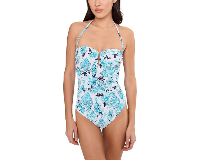 Купальник Lilly Pulitzer Farlee с запахом и чашками