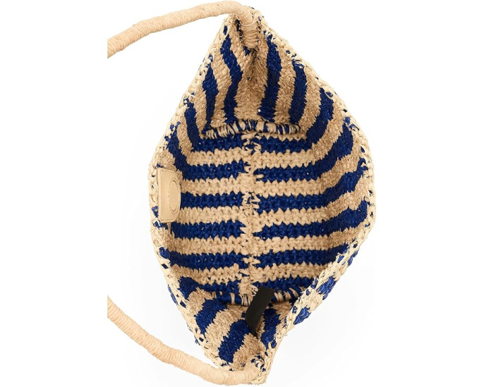 Сумка через плечо Handwoven Shoulder Bag от Madewell с полосками