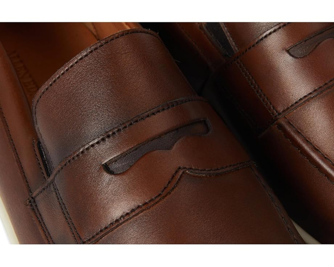 Слипоны Allen Edmonds Randolph 2.0 Slip-on Sneaker из кожи с эластичными вставками
