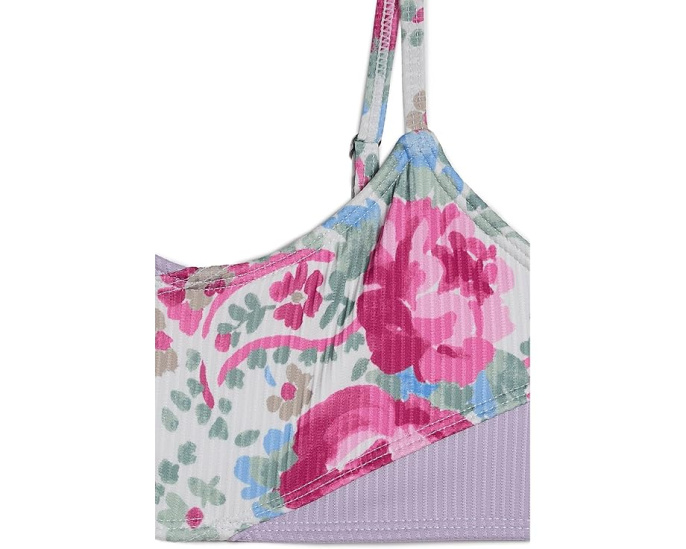 Crossover раздельный купальник от abercrombie kids Orchid Petal