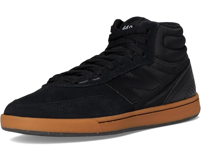 New Balance кеды 440 High V2 для скейтбординга черные