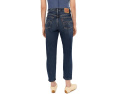Кроп-джинсы Levi's Womens 501 с прямым кроем и классическим дизайном