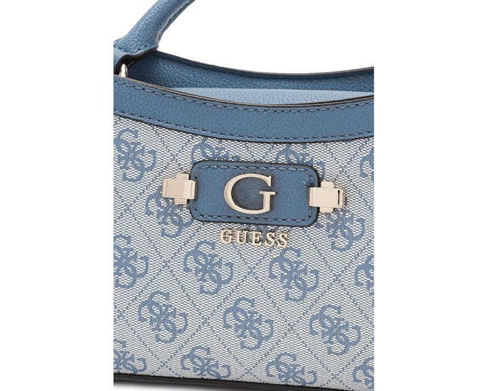 Сумка Lindsey Small 2 Compartment Satchel GUESS черная